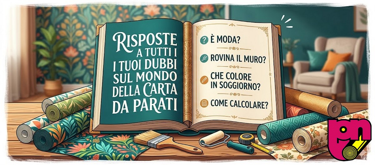 Rispondere a tutti i tuoi dubbi sul mondo della carta da parati.