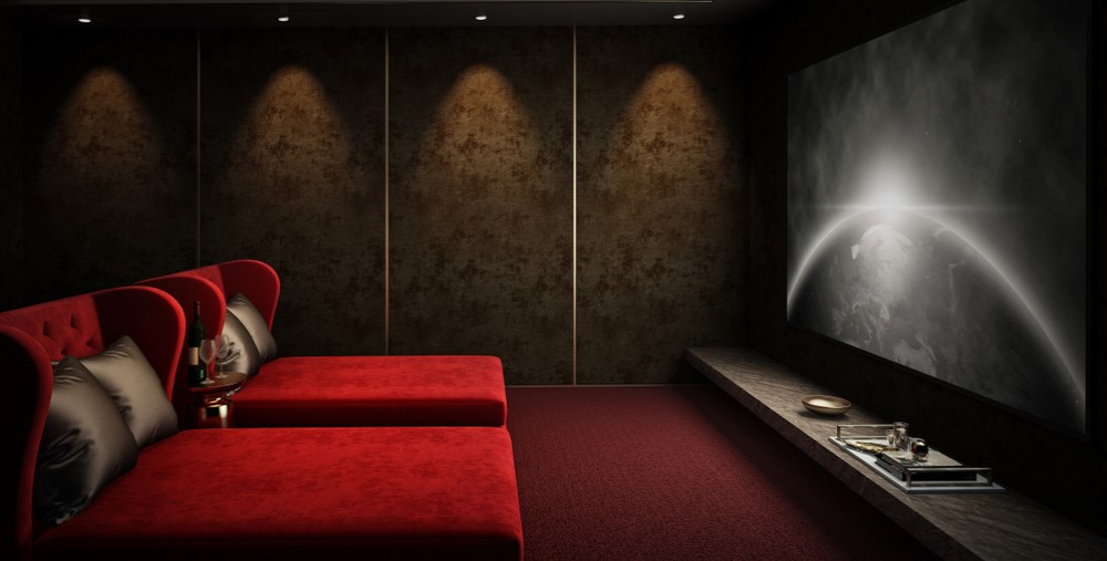 trasformare stanza in home theatre 12