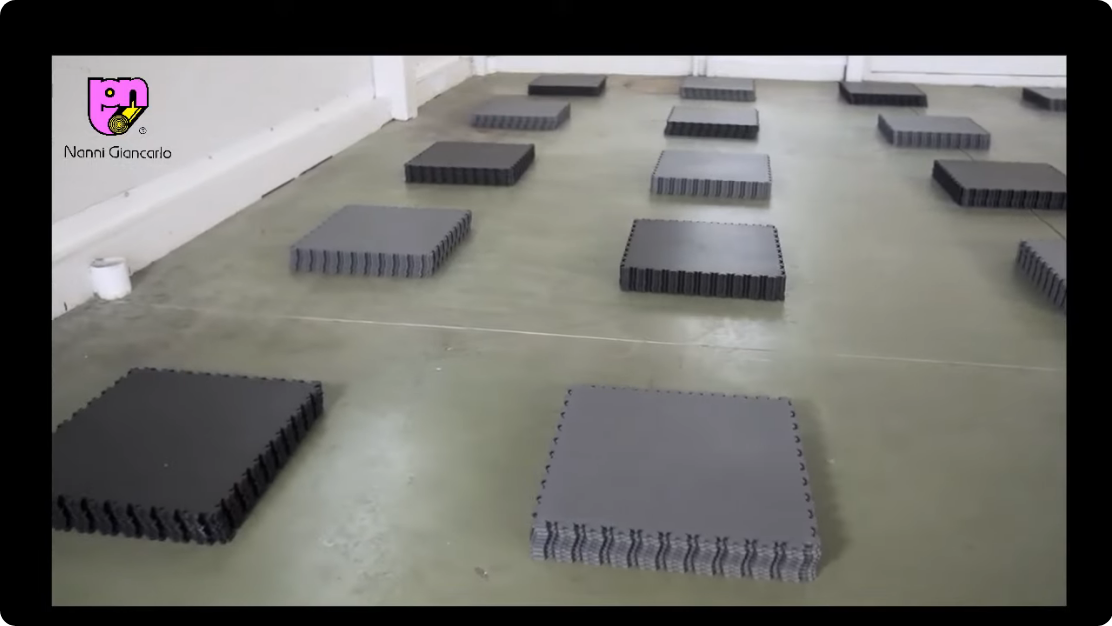 Posa della mattonelle in PVC TILE Nanni Giancarlo YouTube