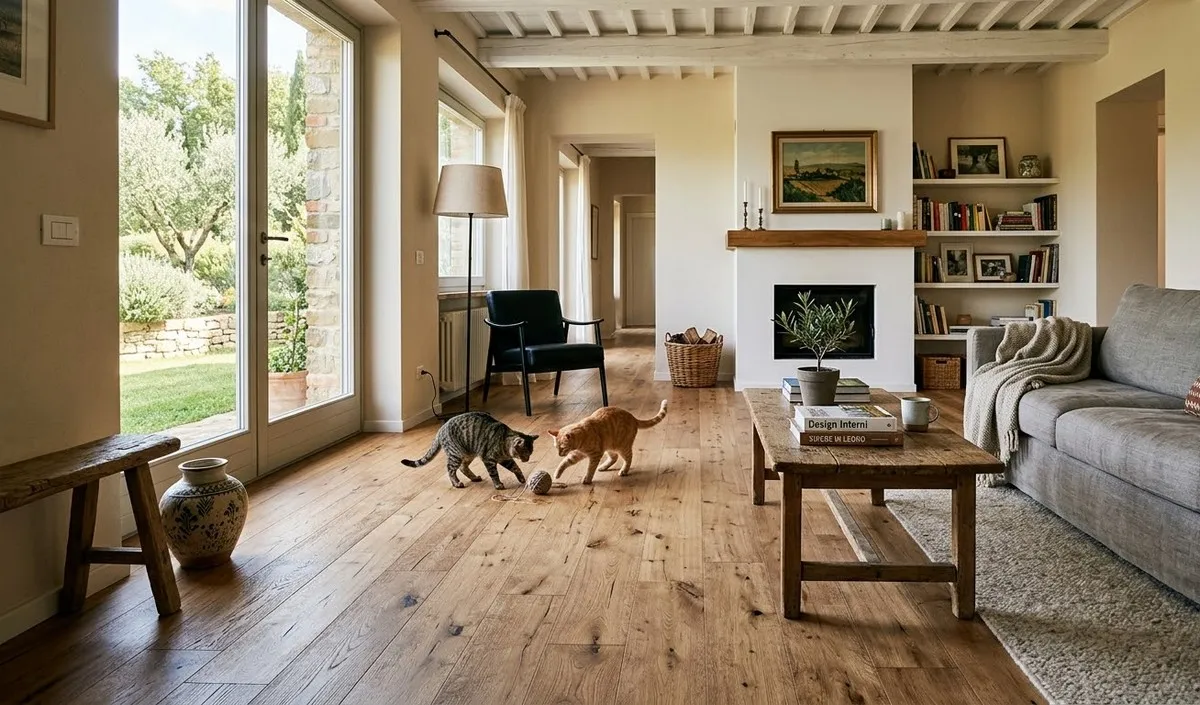 Parquet ecnonomico in laminato di alta qualit&agrave; resistente