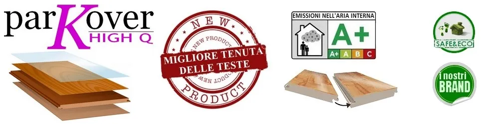 Nanni Giancarlo - Parkover | Pavimenti in laminato dalle altre prestazioni Nanni Giancarlo - Parkover | Pavimenti in laminato effetto legno posa flottante