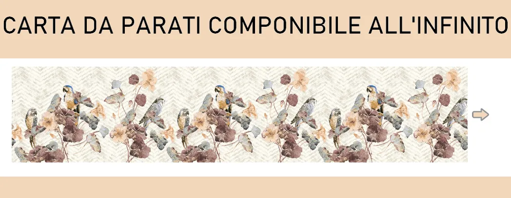 CARTA DA PARATI |  Componibile all'infinito