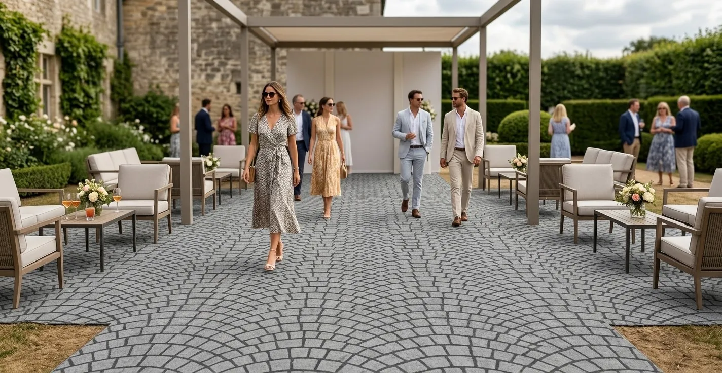 AGUGLIATO PAVE | Moquette per allestimenti fiere ed eventi