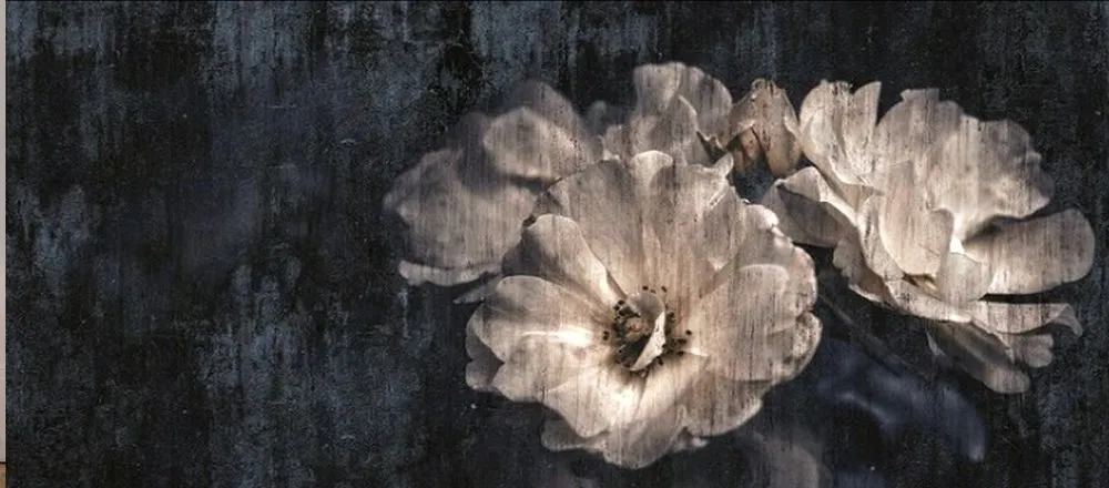 FLOWER - MILADY | Carta da parati fiori grandi - Colore 1