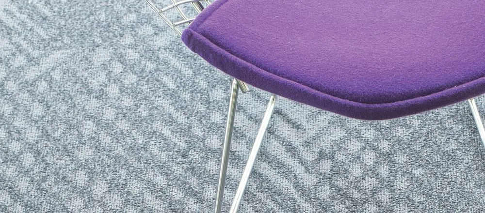STEPPE | Moquette design Quadrotte autoposanti 50 X 50 cm.