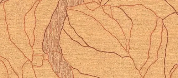 100E-AUSTRALIA | Carta da parati botanica stilizzata 