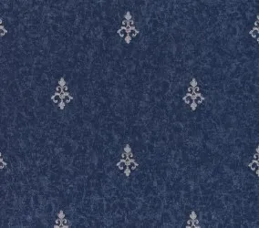OD 46604 | Carta da parati gigli classici in blu