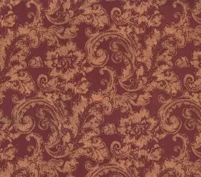 OD 46805 | Carta da parati oro con design damasco