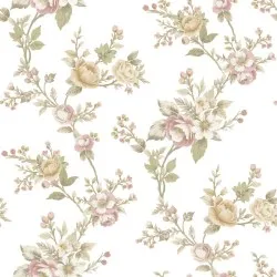 100P NIZZA | Carta da parati rose - Col 832-5