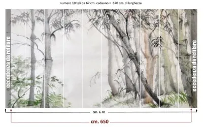 YOURWALL | carta da parati personalizzata con immagine del Cliente