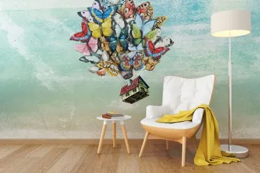 PAPILLON | Carta da parati con farfalle