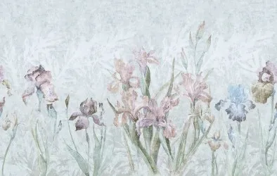 FLEURS IRIS | Tappezzerie floreali design - Colore 682N
