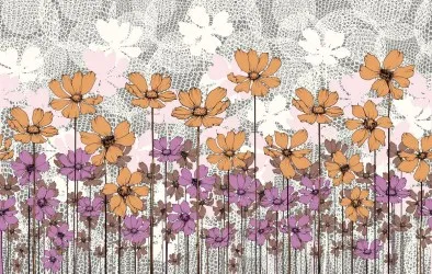 FLOWER BON | Carta da parati  fiori urban - Colore 221
