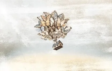 PAPILLON | Carta da parati con farfalle - Colore 2