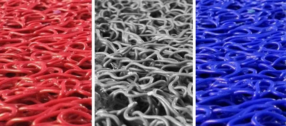 Zerbino PVC ricciolo per barriera allo sporco