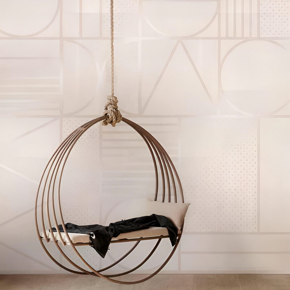 Carta da parati geometrica stampa digitale - Nanni Giancarlo