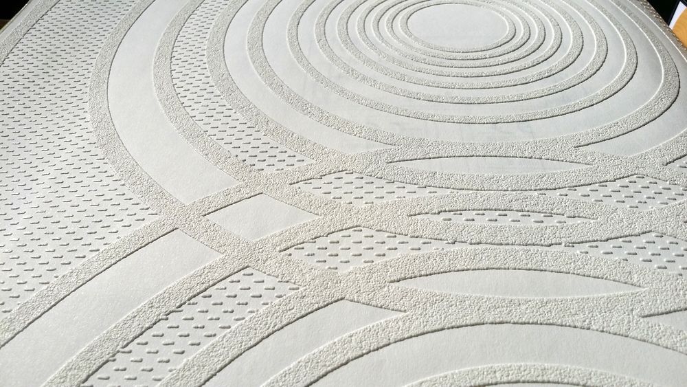 carta da parati in rileivo tinteggiabile 3D bianca carta da parati in rileivo tinteggiabile 3D bianca