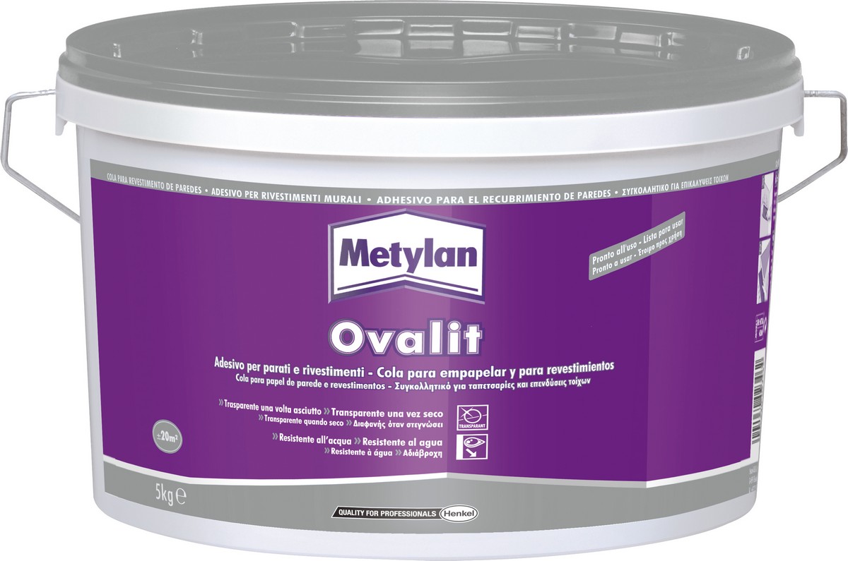 OVALIT | Colla per rivestimenti a parete - Linea Henkel