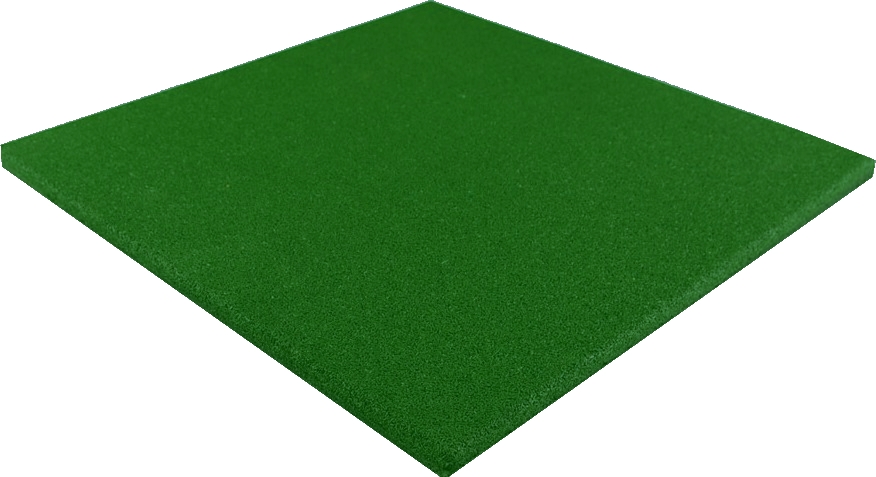 pavimento in gomma  verde per palestre antitrauma - Nanni Giancarlo