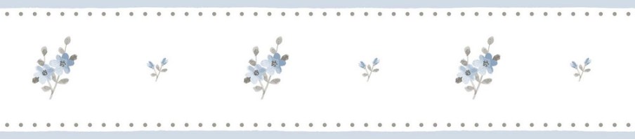 VAL Bordi | Bordi con micro fiorellini - Cod. 1731-2
