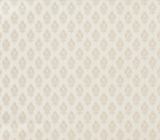 OD 47001 | Carta da parati con gigli stilizzati avorio