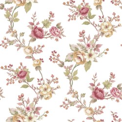 100P NIZZA | Carta da parati rose - Col 832-6