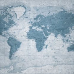 MONDO - BLUEMAP  | Carta da parati mondo - Col.1