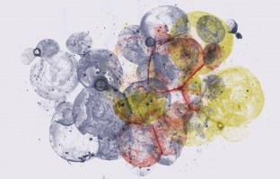 BUBBLE | Carta da parati  bolle - Colore 3 Multicolor