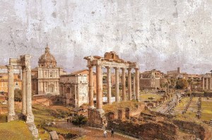 FORI IMPERIALI  | Carta da parati Monumenti Italiani - Cod. 4010