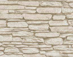 22634 | Carta da parati Vinilica stile mattoni in pietra