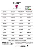  R-ADM | Pavimento Moquette 90% lana - Scheda Tecnica