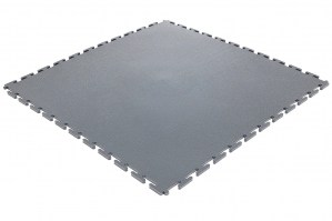 Tile  55-67 colore grigio chiaro pavimento puzzle in pvc