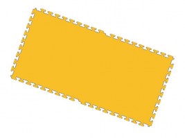 Pavimento autobloccante Tile S colore giallo
