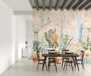 CACTUS | Carta da parati con cactus