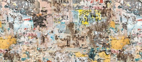 CINECITTA POSTER | Carta da parati poster effetto muro vecchio