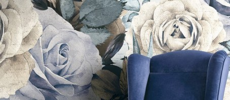 ROMANTICA | Carta da parati con rose - Carte da parati romantiche