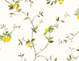 BLO 58303 | Carte da parati botanica con limoni