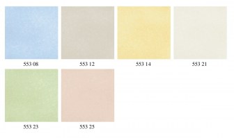 Serie BLO553 | Carta da parati tinta unita colori pastello  - Coordinabile ai decori