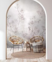 NADIA | Carta da parati fiori orientali - Col. 001