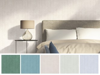 Serie CLO927 |  Carta da parati a righe chevron