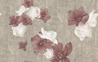 ORCHIDEA | Carta da parati con fiori grandi - Colore 0
