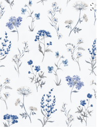 HAN 1901 | Carta da parati con fiori - Col. 1