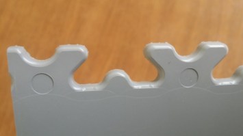 Tile HD XL  piastrella autoposante sp. 4 mm. in PVC con incastri