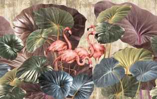 EXOTIC FLORIDA | Carta da parati esclusiva  - Colore 201