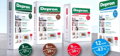 DEPRON  isolante per pareti