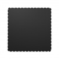 Tile HD XL | Sp. 4 mm. in PVC con incastri - Colore nero