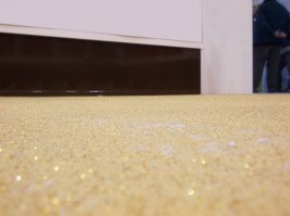 GLITTER ORO | Tessile glitter per pavimentazioni