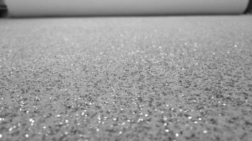 GLITTER ARGENTO |  Pavimento glitterato moquette