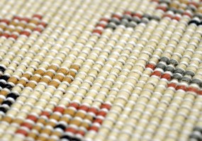 Passatoia Jacquard - particolare del retro